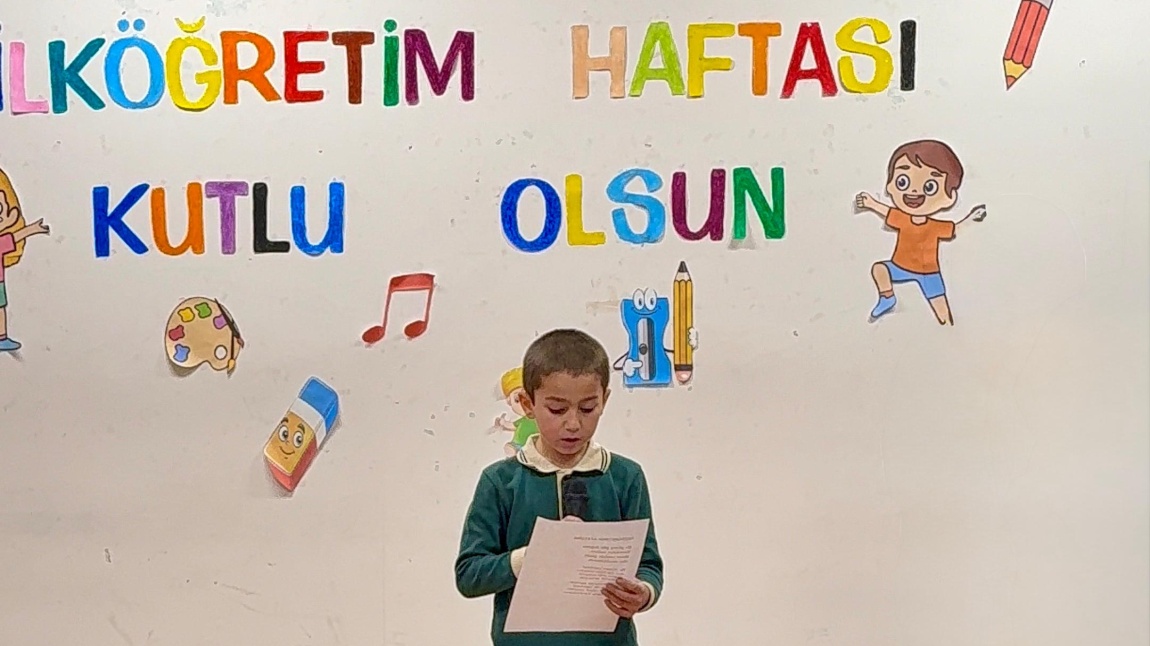 Okulumuzda İlköğretim Haftası kutlama programı gerçekleştirildi